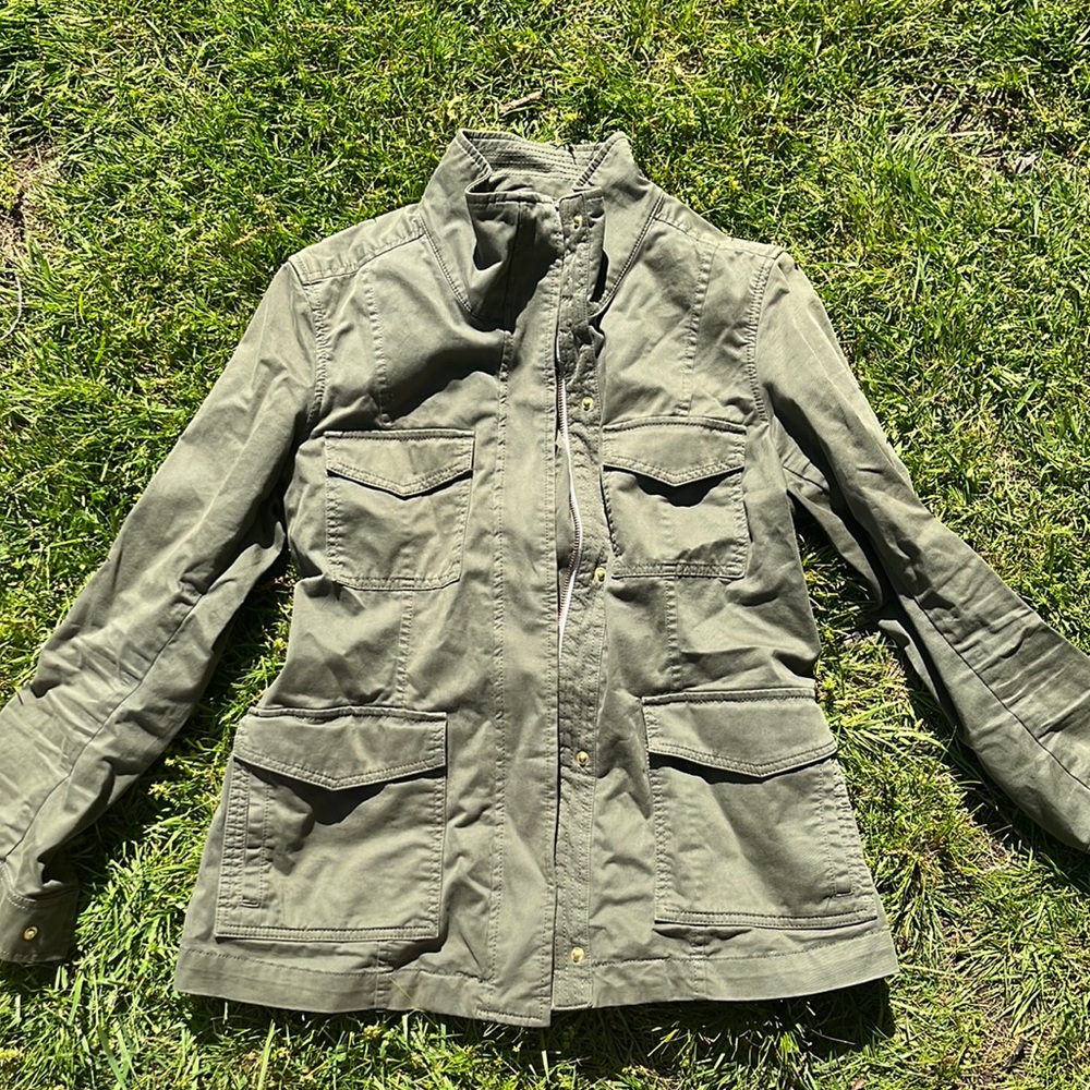 Cargo jacket - military green